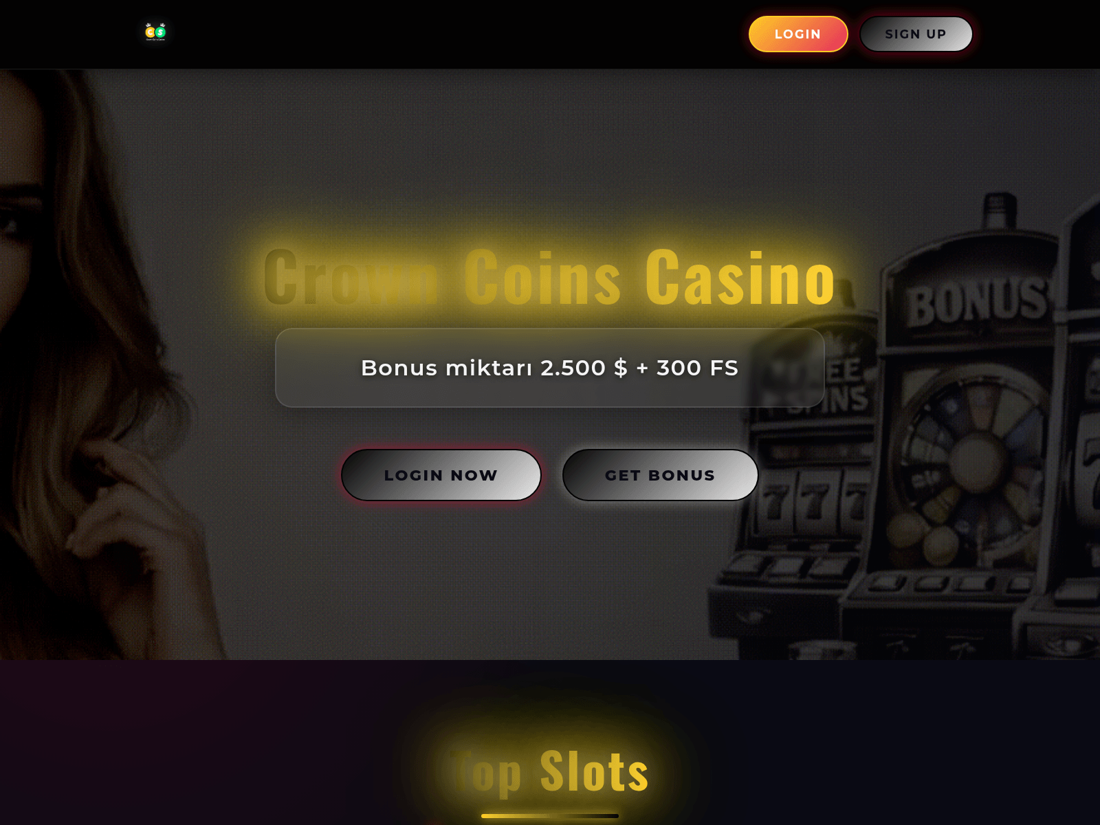 Screenshot of crowncoins-casinoca.com