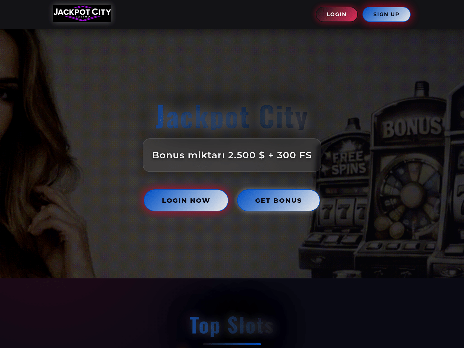 Screenshot of jackpot-citynz.com