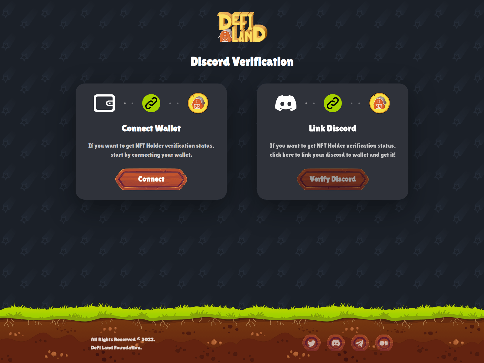 Screenshot of discord.defiland.app
