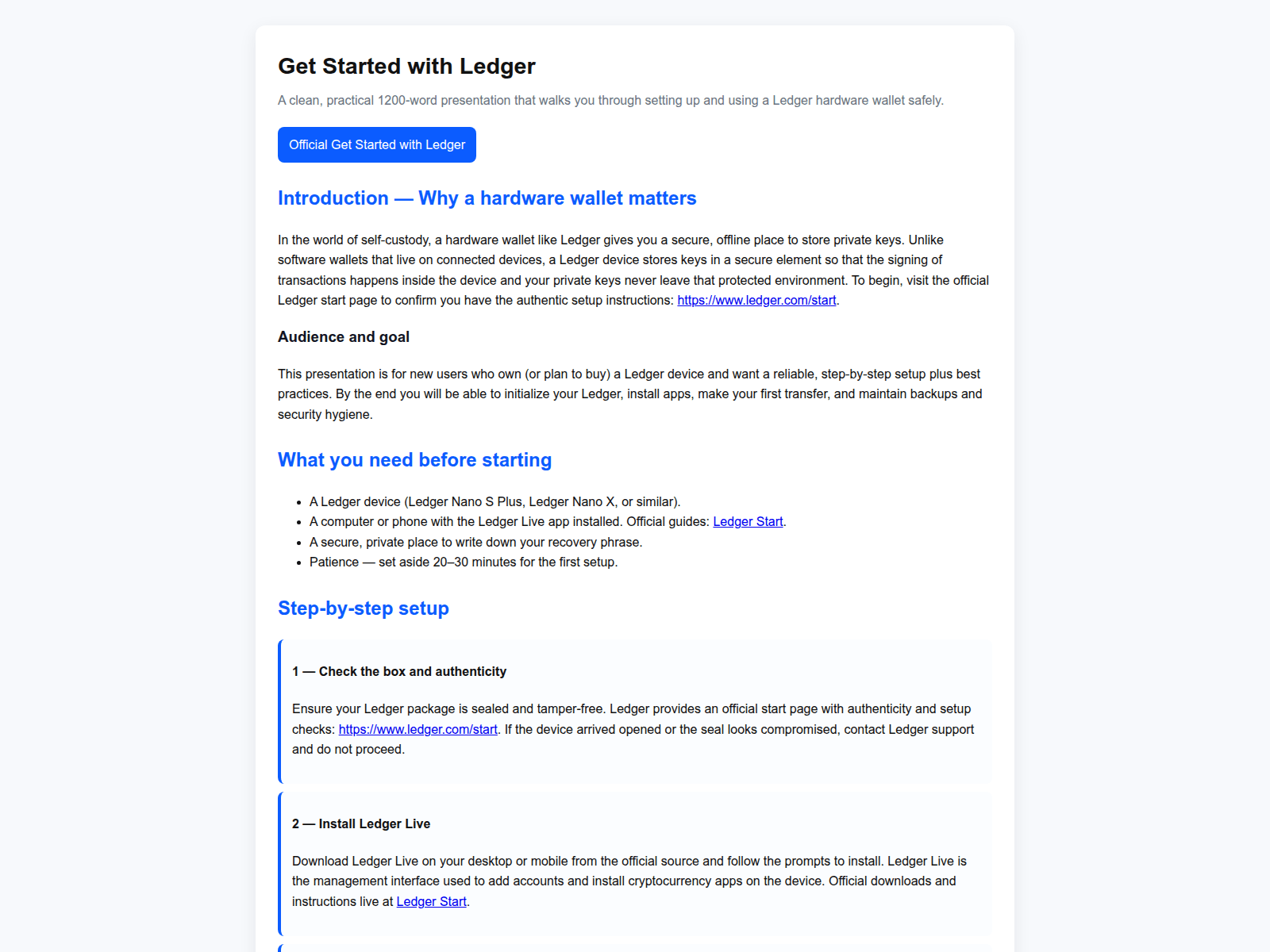 Screenshot of starrt-ldger-en.pages.dev