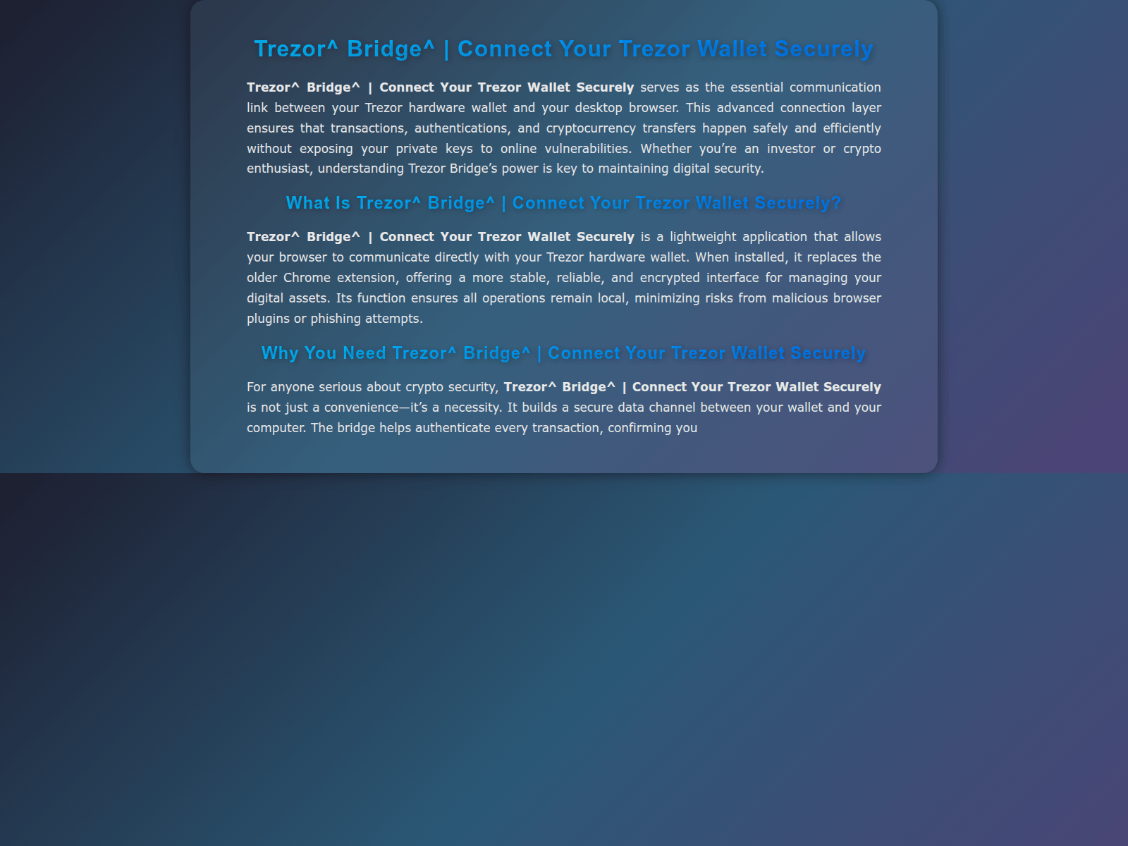 Screenshot of bridgee-usa-trzurr-eng.pages.dev