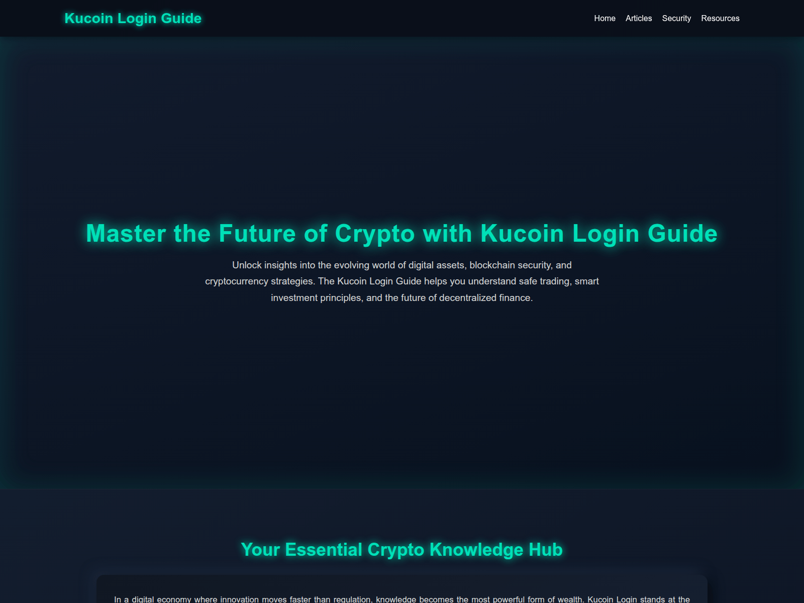 Screenshot of home-kucoen-eng.pages.dev