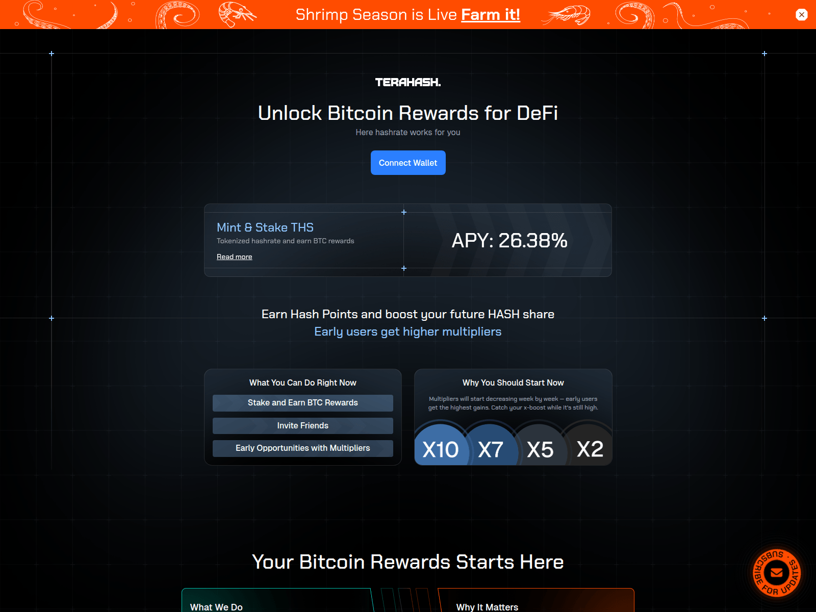 Screenshot of test-terahash-co.pages.dev