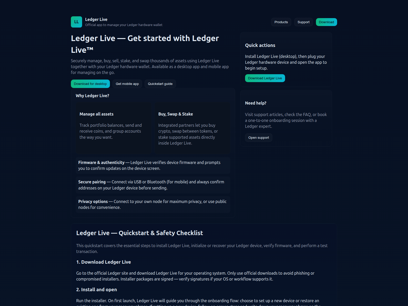 Screenshot of nanox-live-wallet.pages.dev