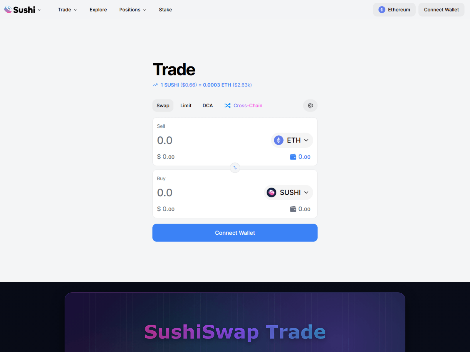 Screenshot of default-susiswap-trade-en.pages.dev