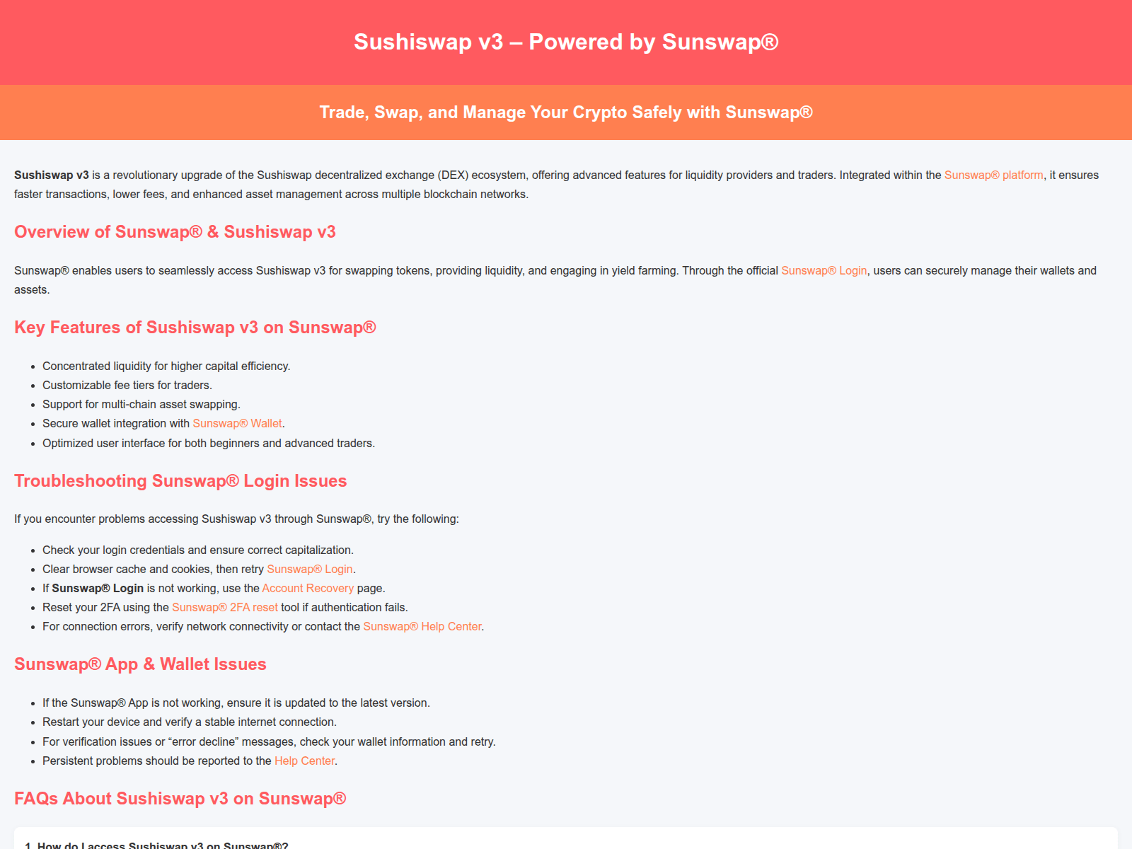 Screenshot of protocol-sushiswaap-v3.pages.dev