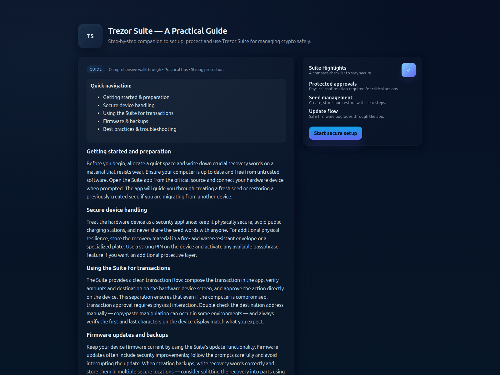 Screenshot of suite-web-trzr-io.pages.dev