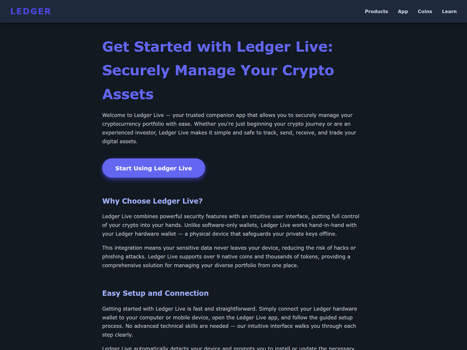 Screenshot of help-ledger.pages.dev