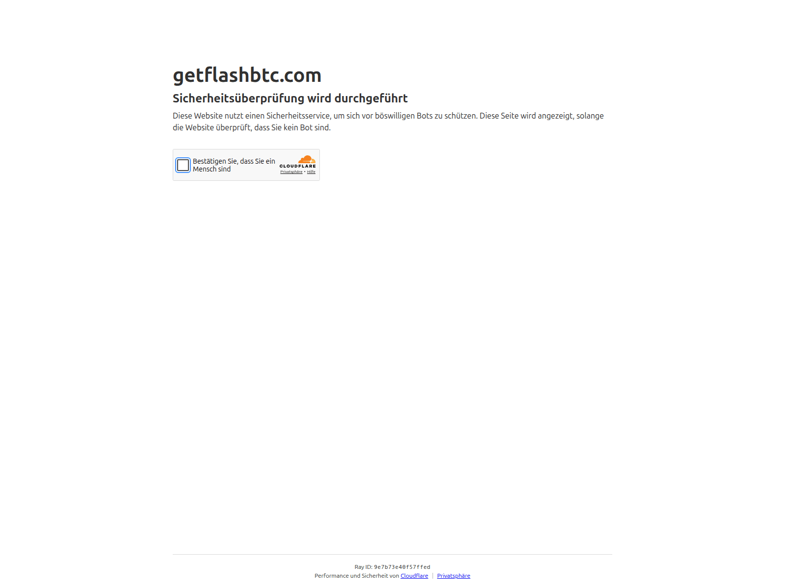 Screenshot of getflashbtc.com