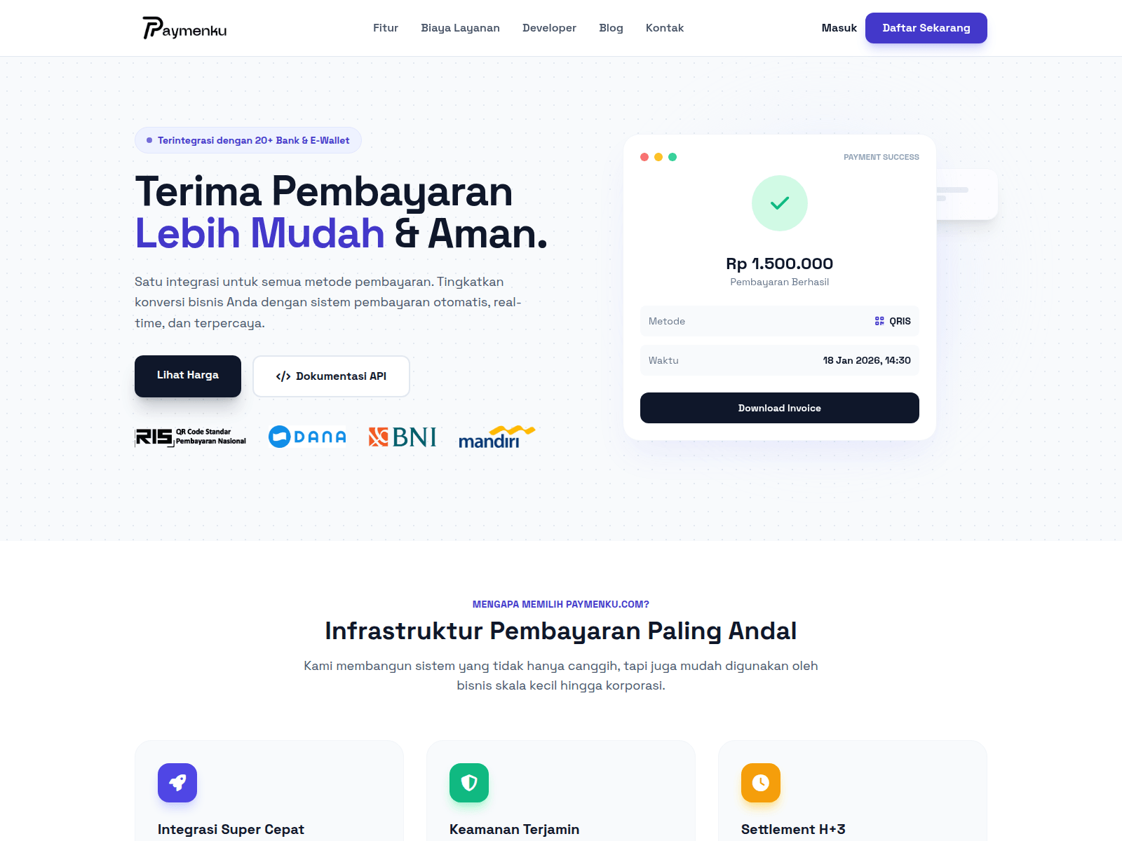 Screenshot of paymenku.com
