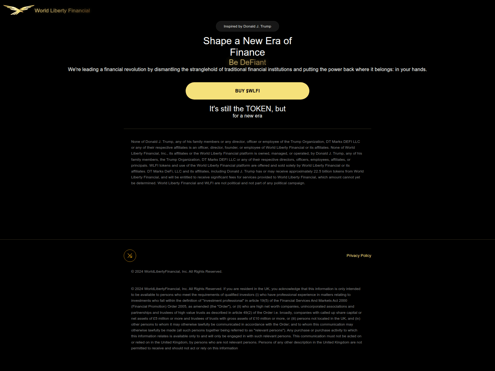 Screenshot of buywlfi.com