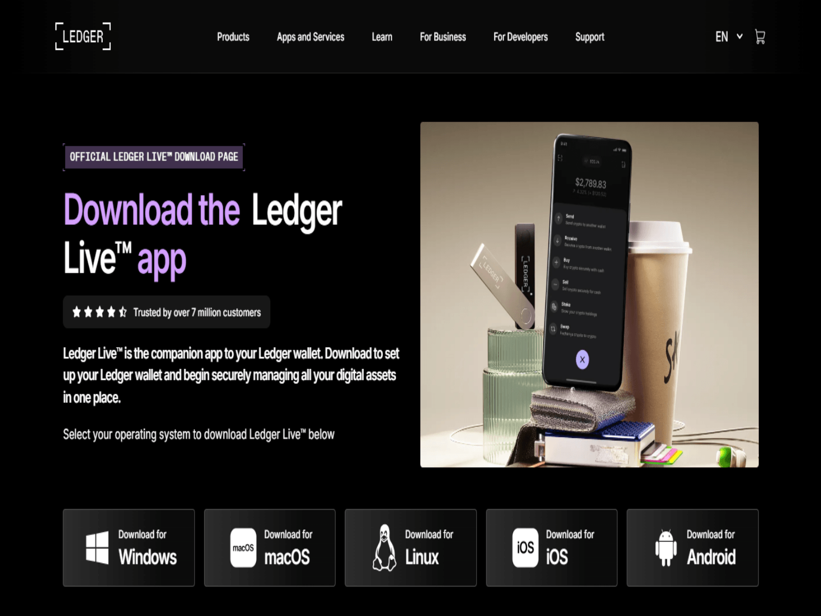 Screenshot of us-support-ledgor-en.pages.dev