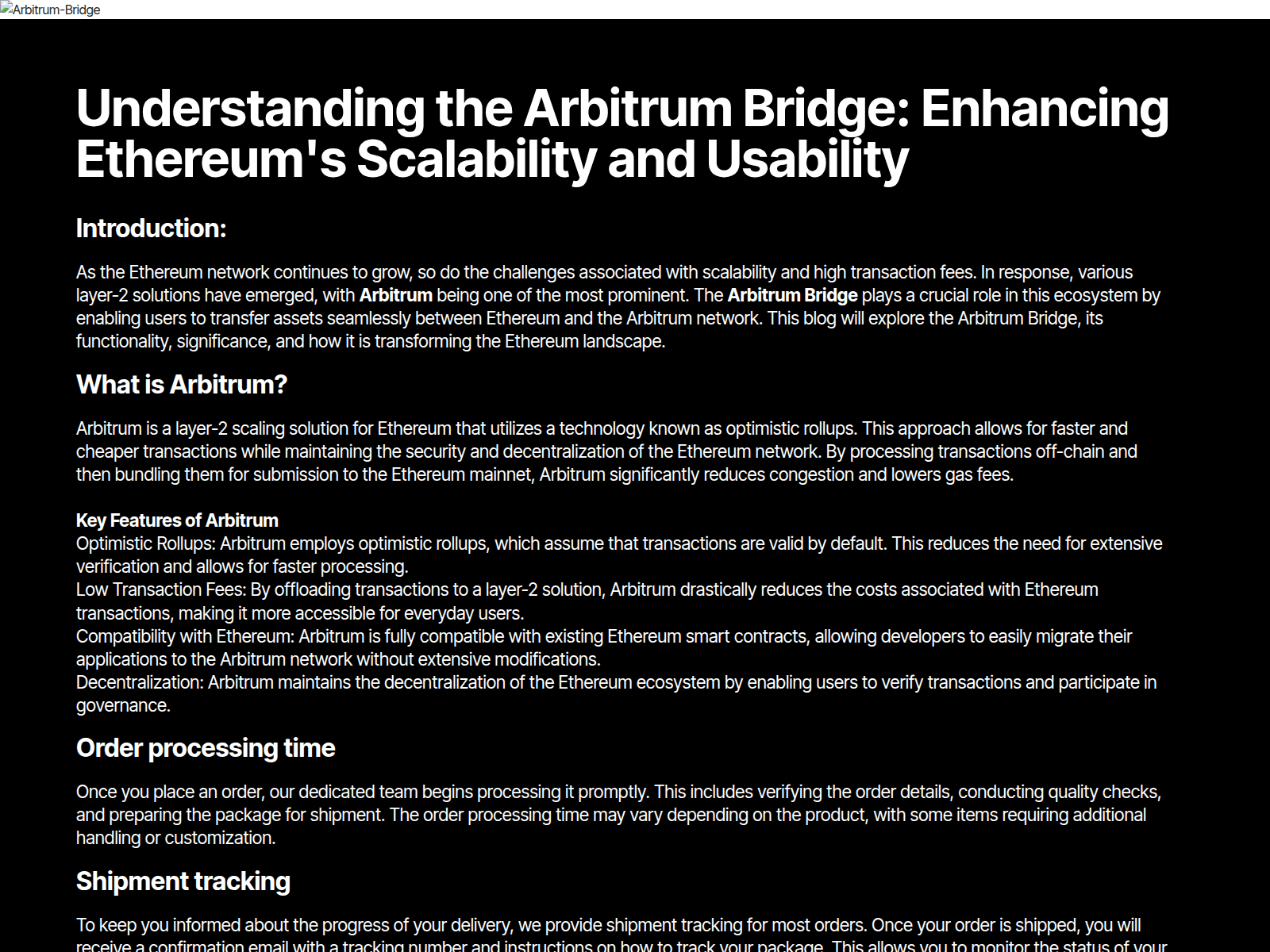 Screenshot of app-arbitrum.github.io