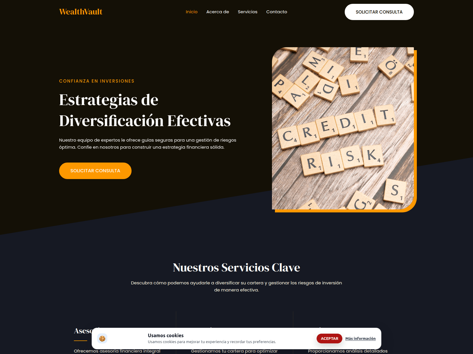 Screenshot of wealthvault.cc