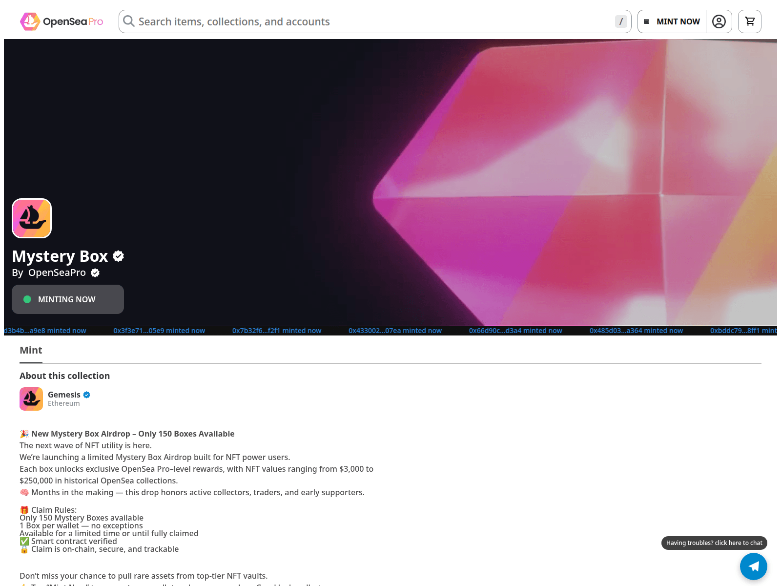 Screenshot of projectlicks-box07.vercel.app