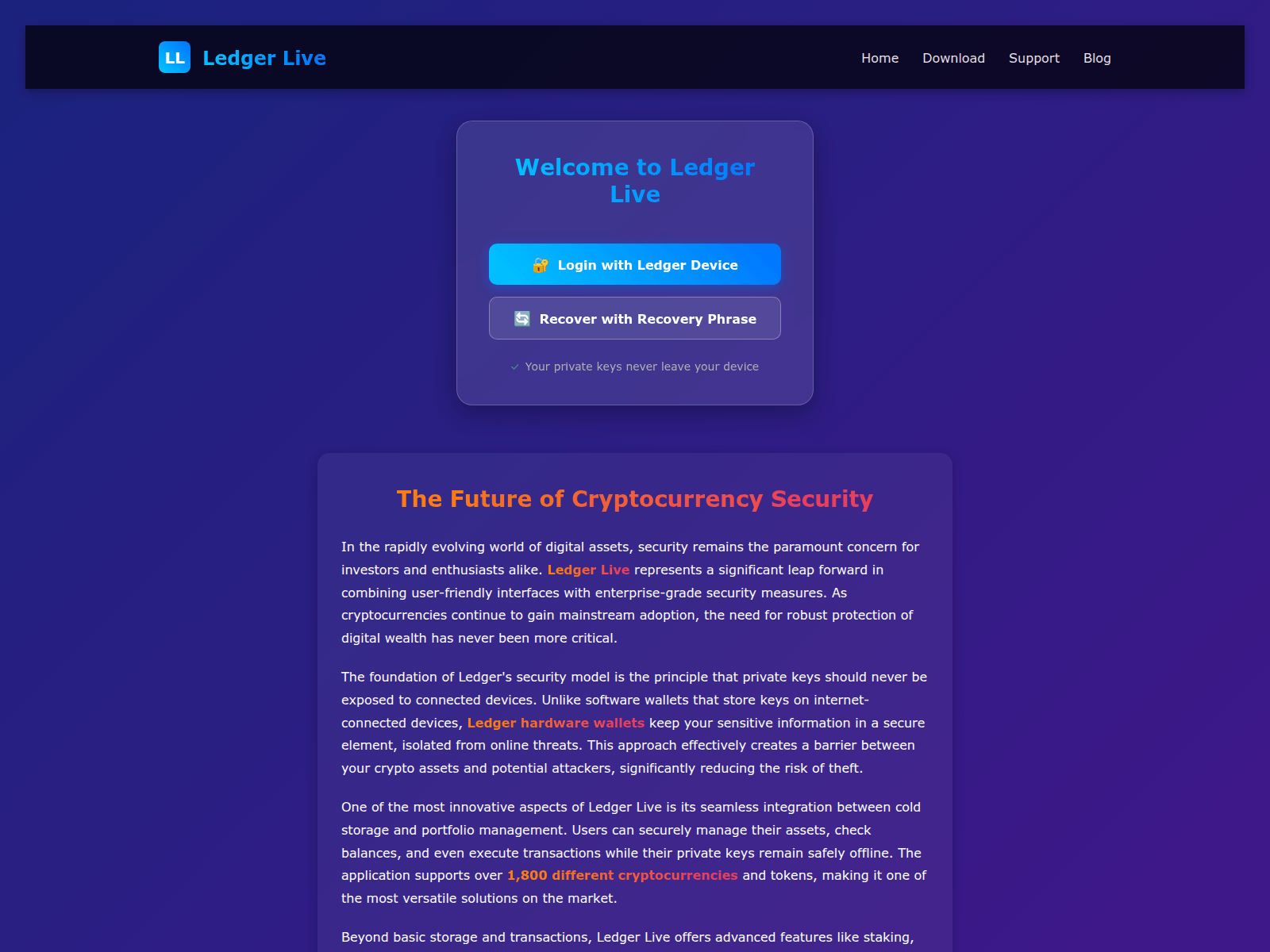Screenshot of overview-ledgre-livio.pages.dev