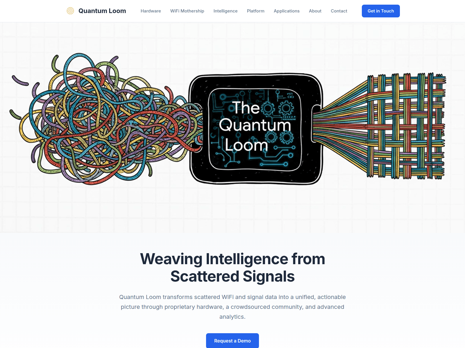 Screenshot of www-quantumloom-io.pages.dev