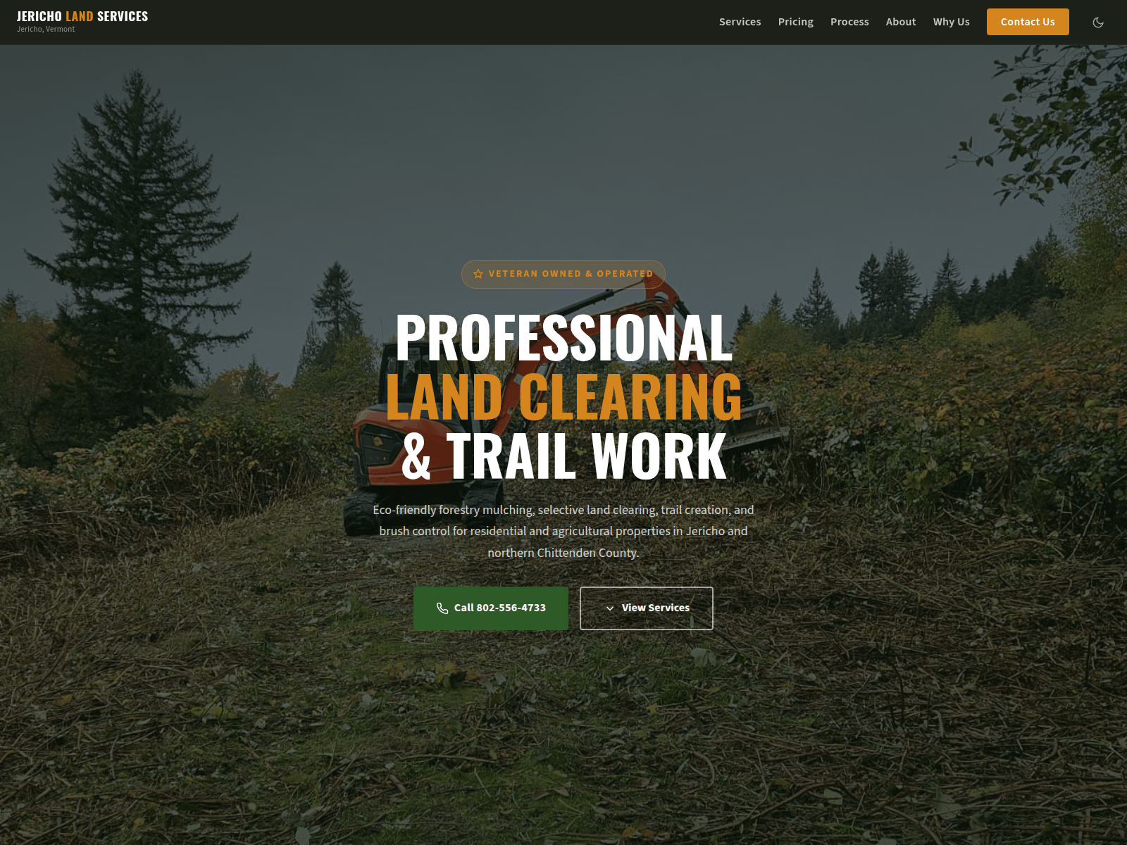 Screenshot of jericholandservices.pages.dev