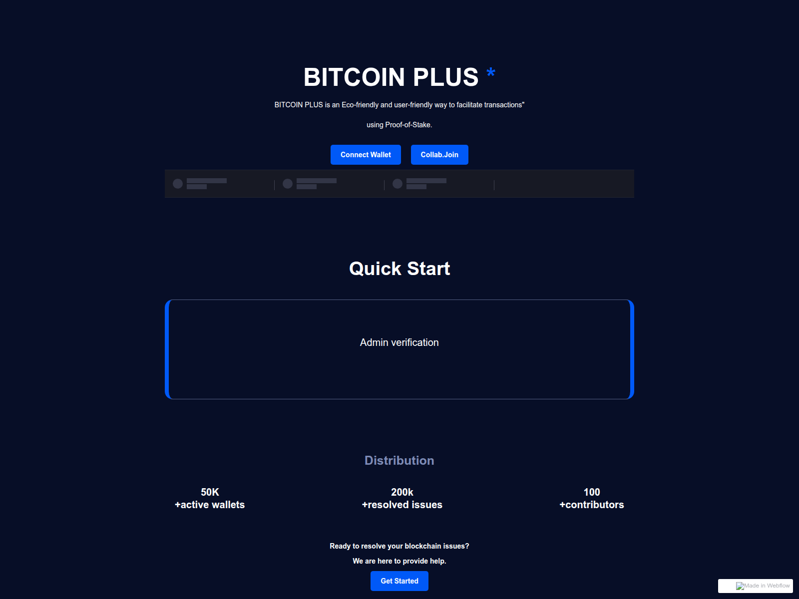 Screenshot of bitcoinplus.pages.dev