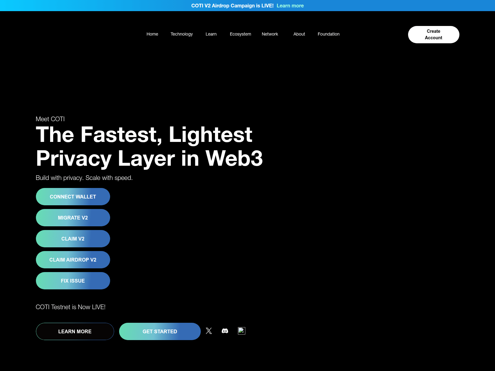 Screenshot of v2-coti.pages.dev
