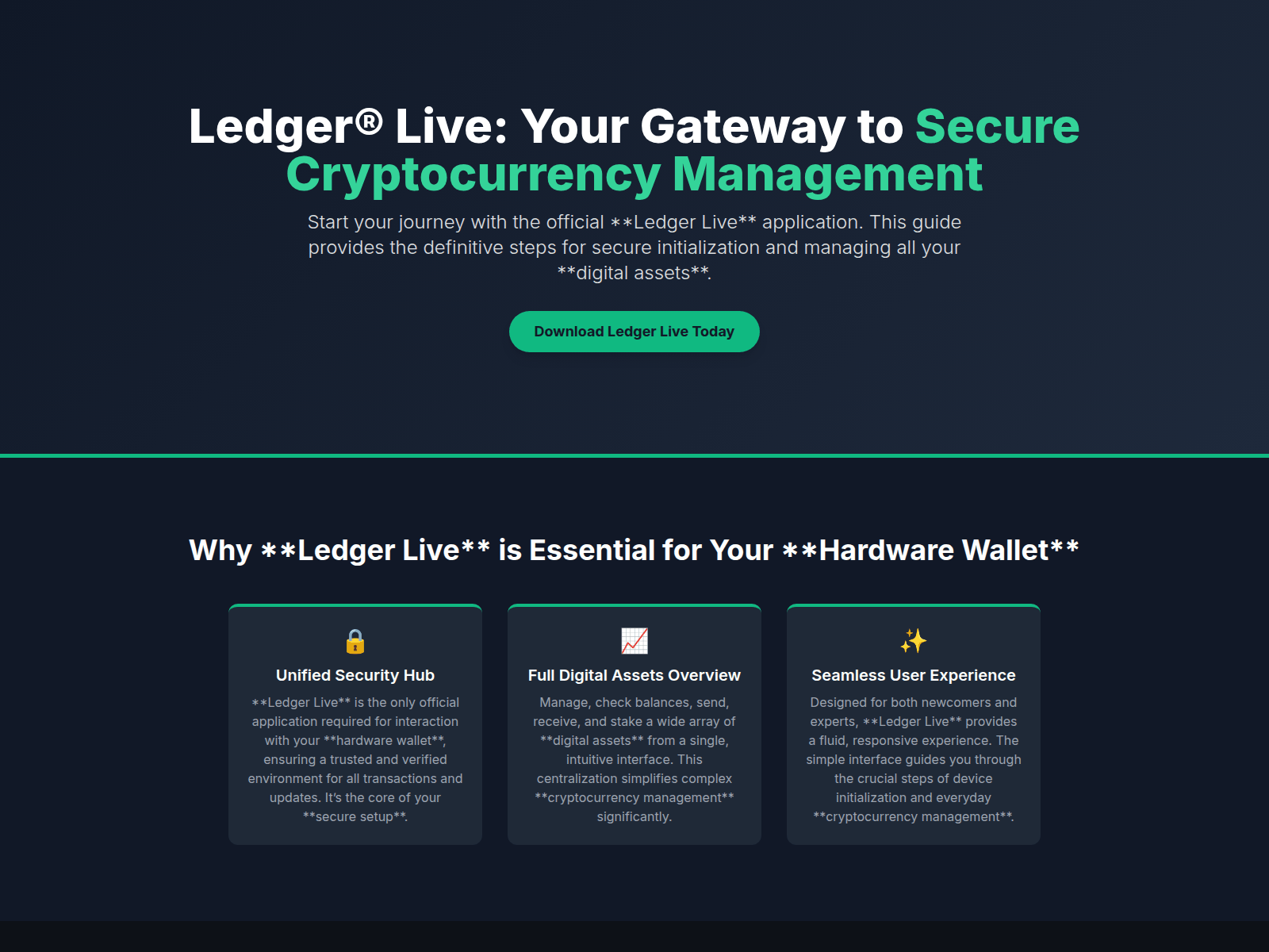 Screenshot of live-leadger-io.pages.dev