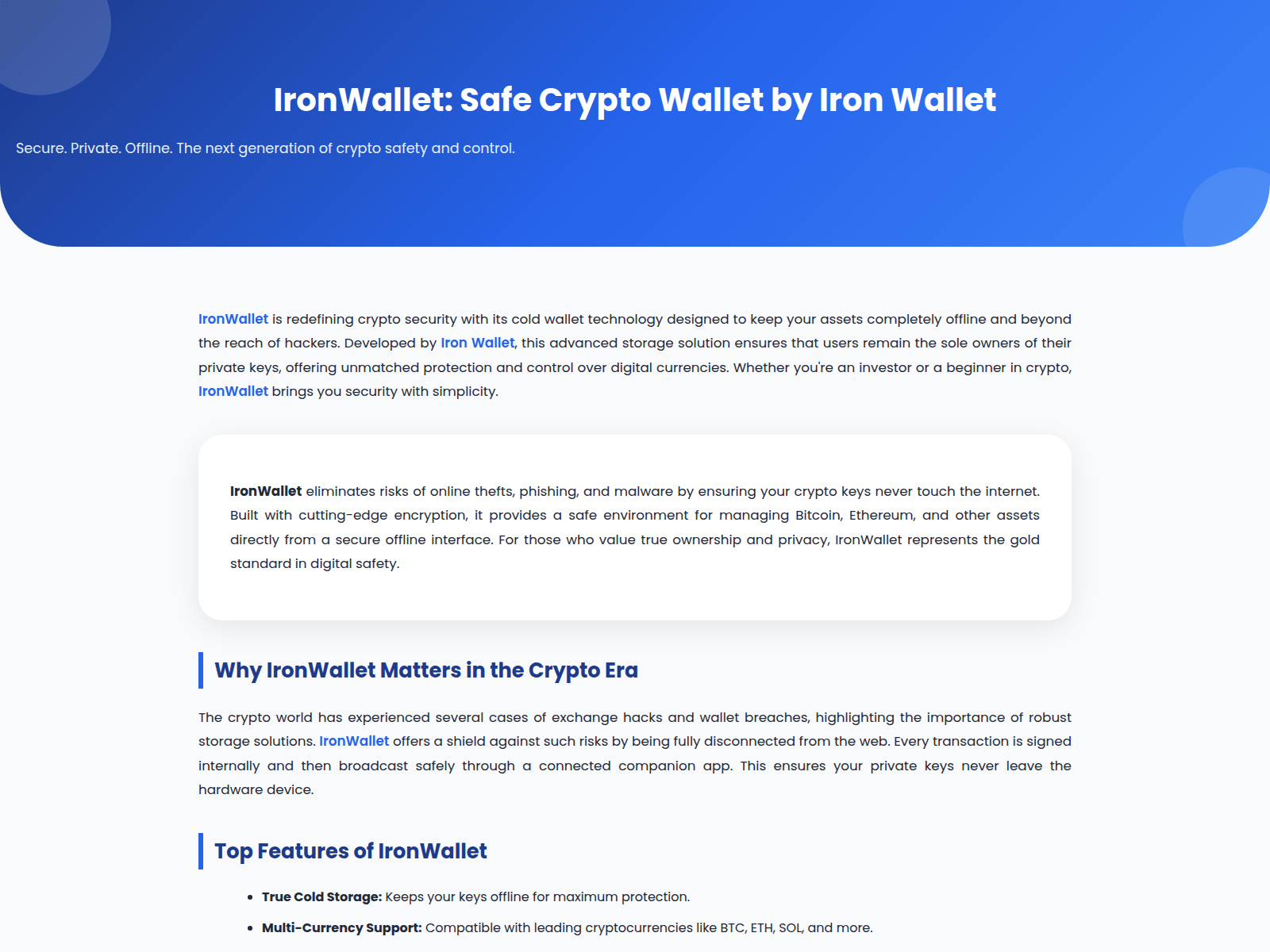 Screenshot of iron-crypto-wallet-eng.pages.dev