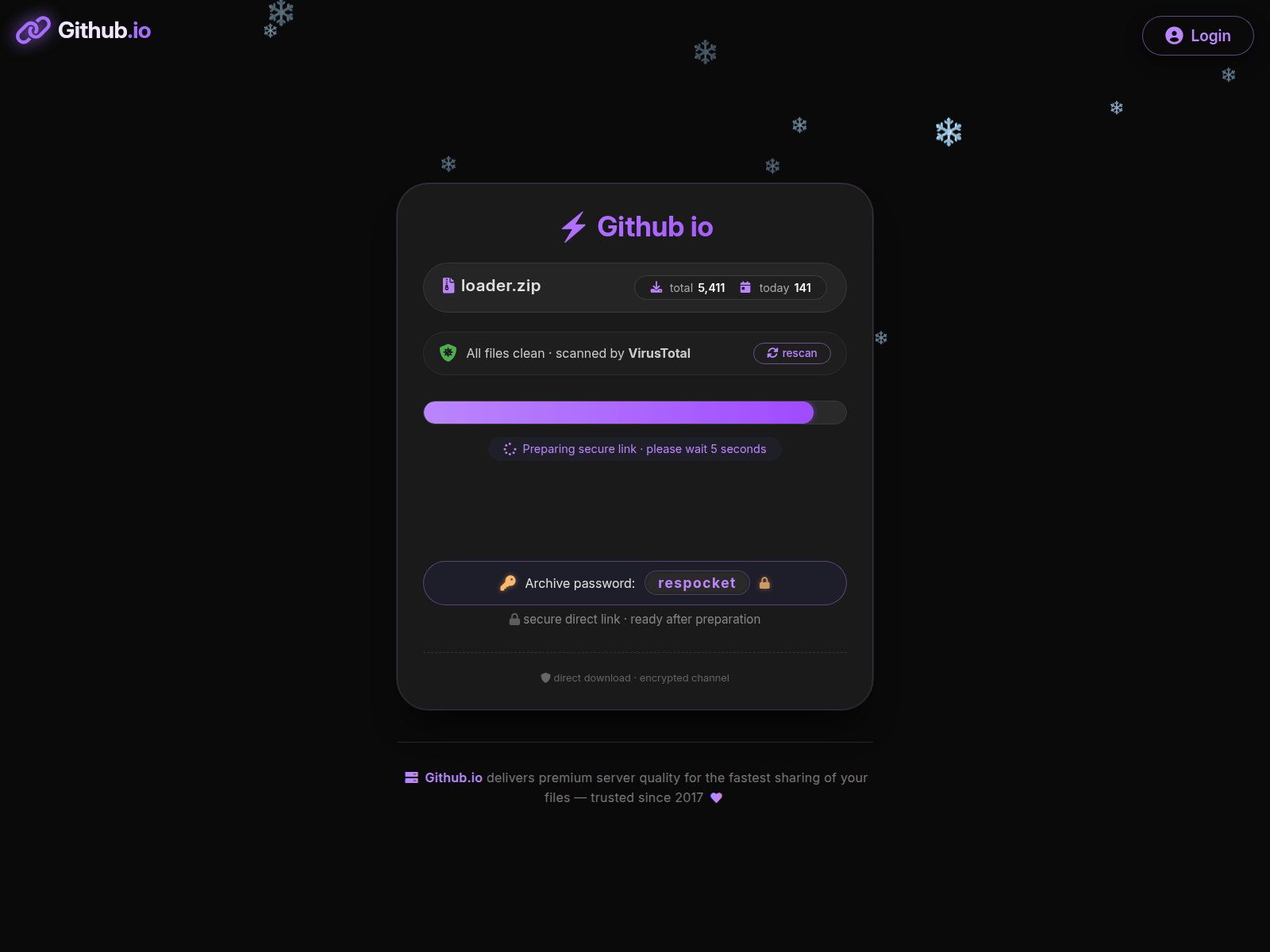 Screenshot of tootinsnootch.github.io