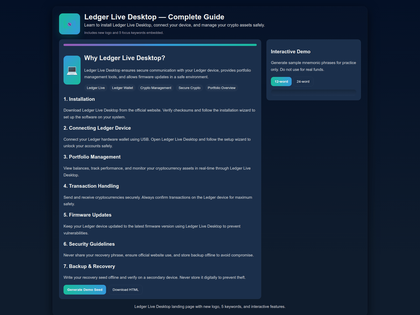 Screenshot of ladger-live-desktops.pages.dev