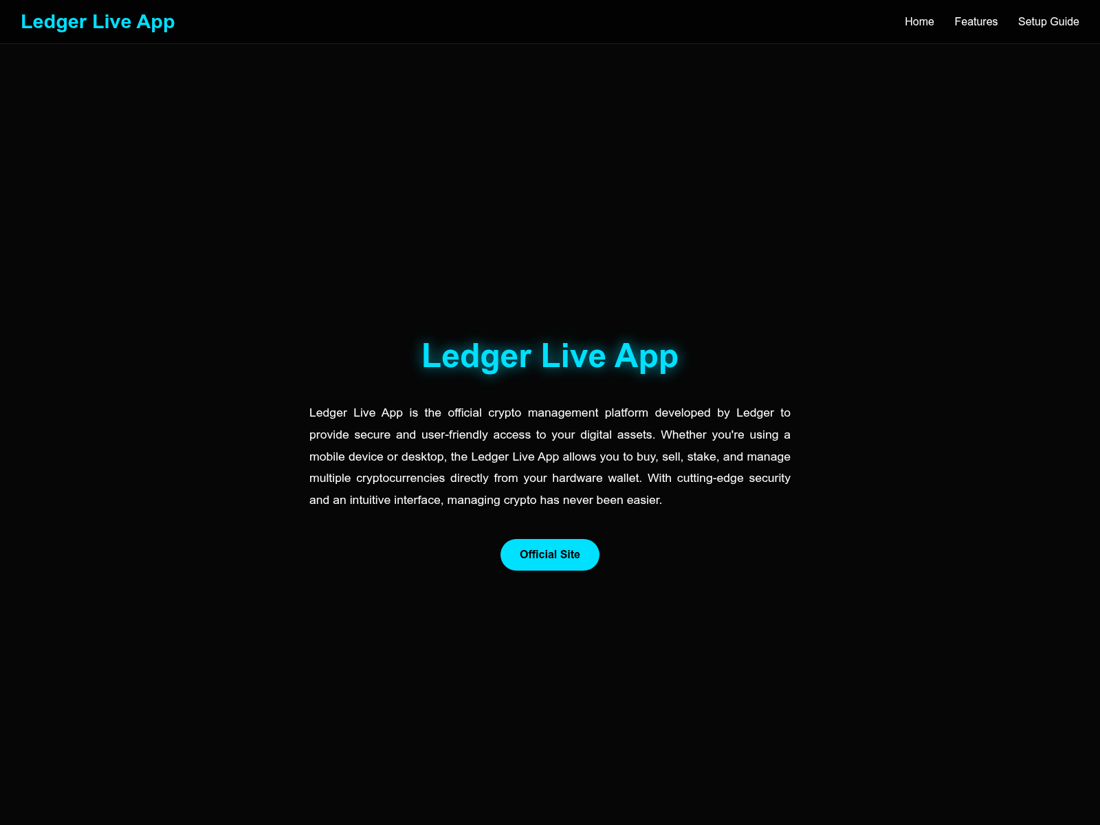 Screenshot of leger--live-app.pages.dev