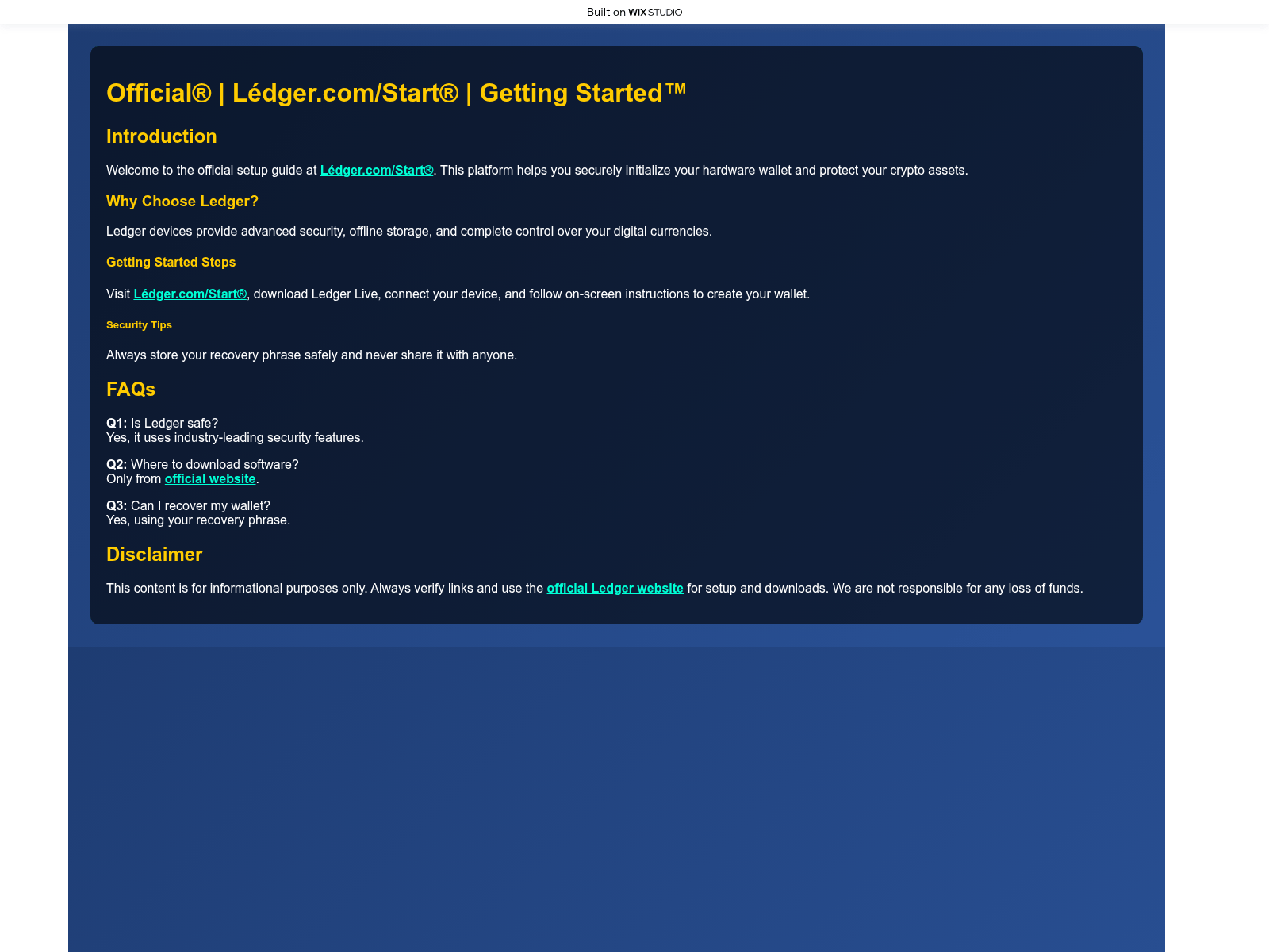 Screenshot of appstartl-dgr.wixstudio.com