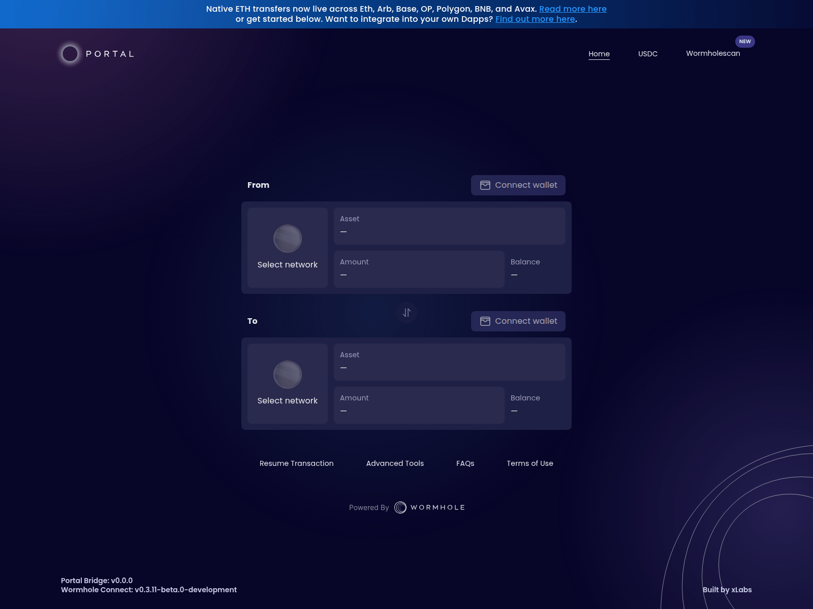 Screenshot of portalwormhole.pages.dev