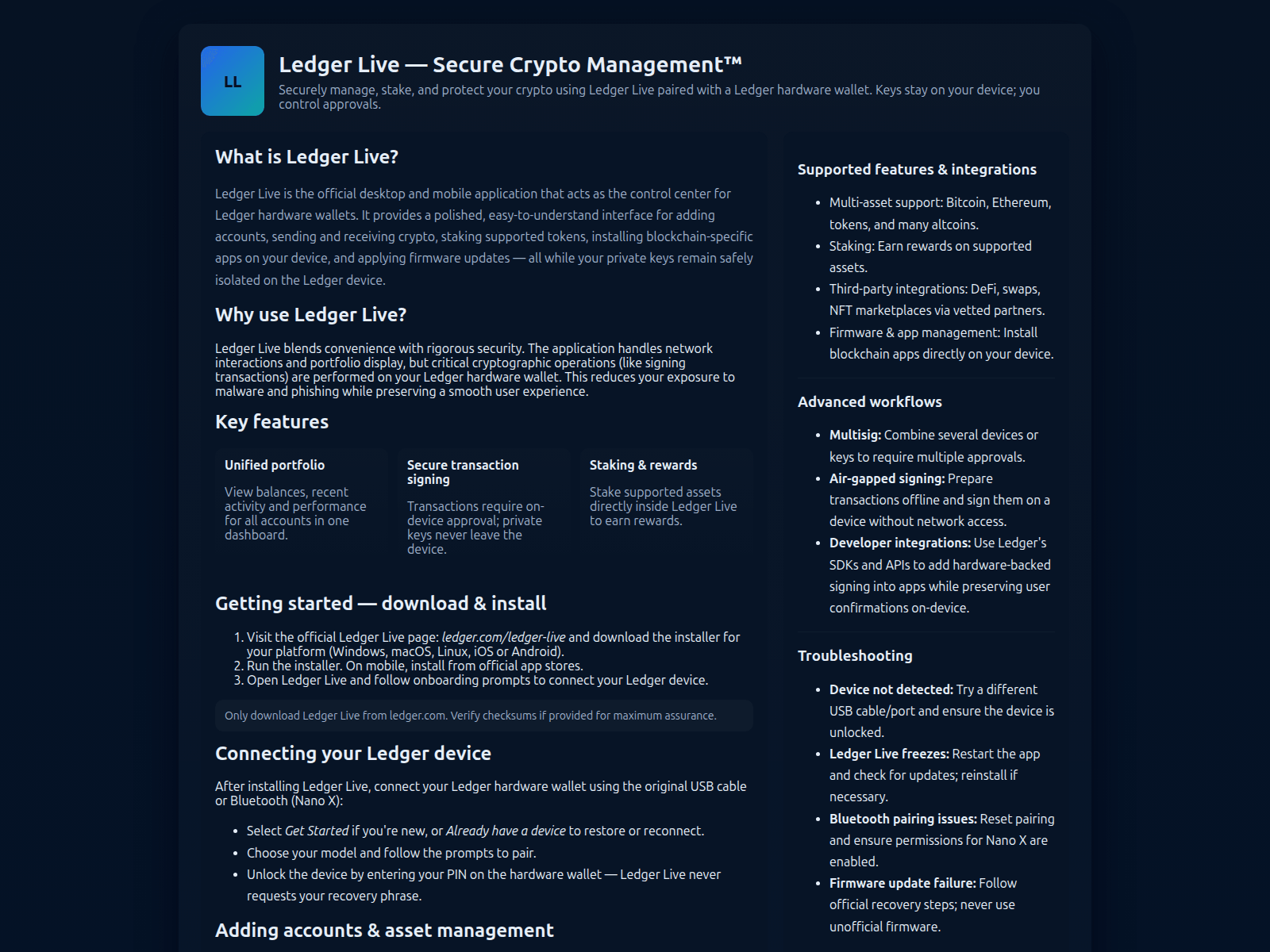 Screenshot of access-liveledgeer-learn.pages.dev