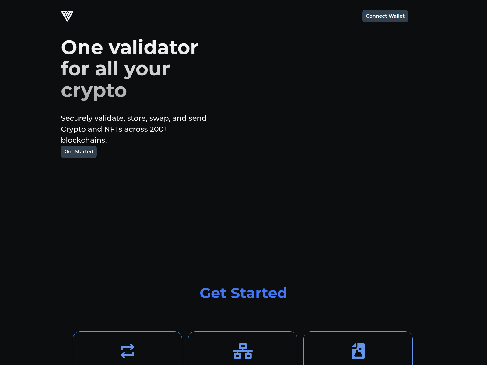 Screenshot of dappstack.pages.dev
