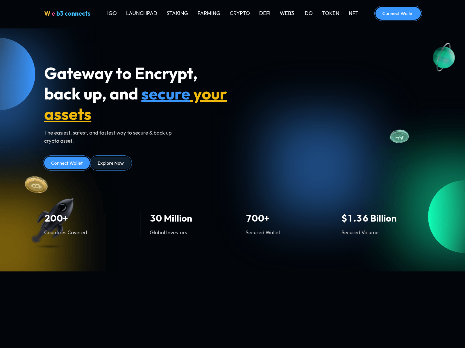 Screenshot of web3trustsec.com.globuspillar.com