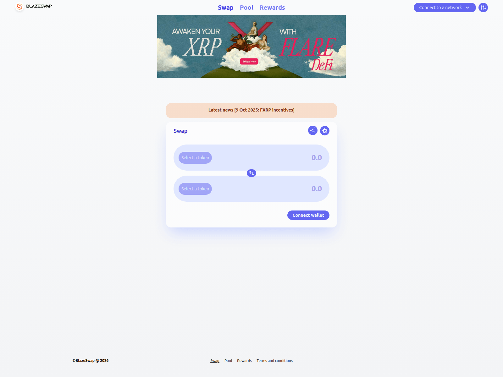 Screenshot of blazeswap.network.api-dashboard-connect.com