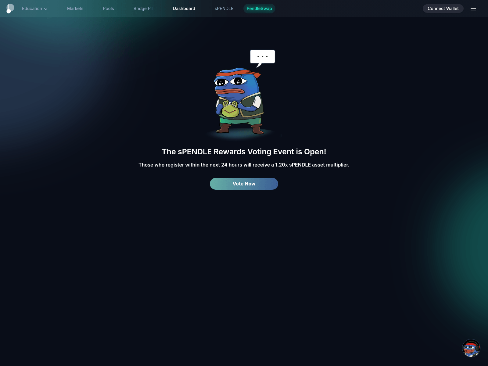 Screenshot of event-pendle.com