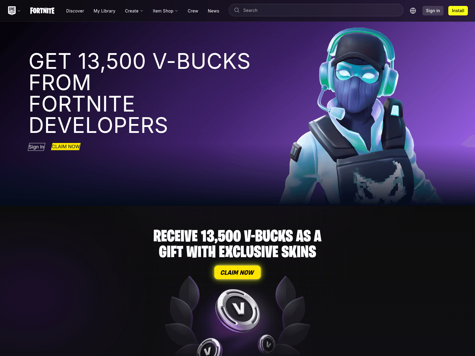 Screenshot of fortstats.lol
