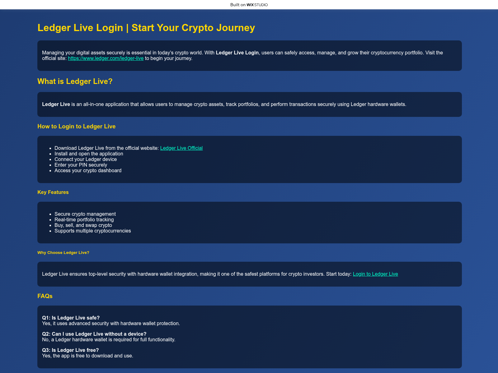 Screenshot of open--legrlive.wixstudio.com