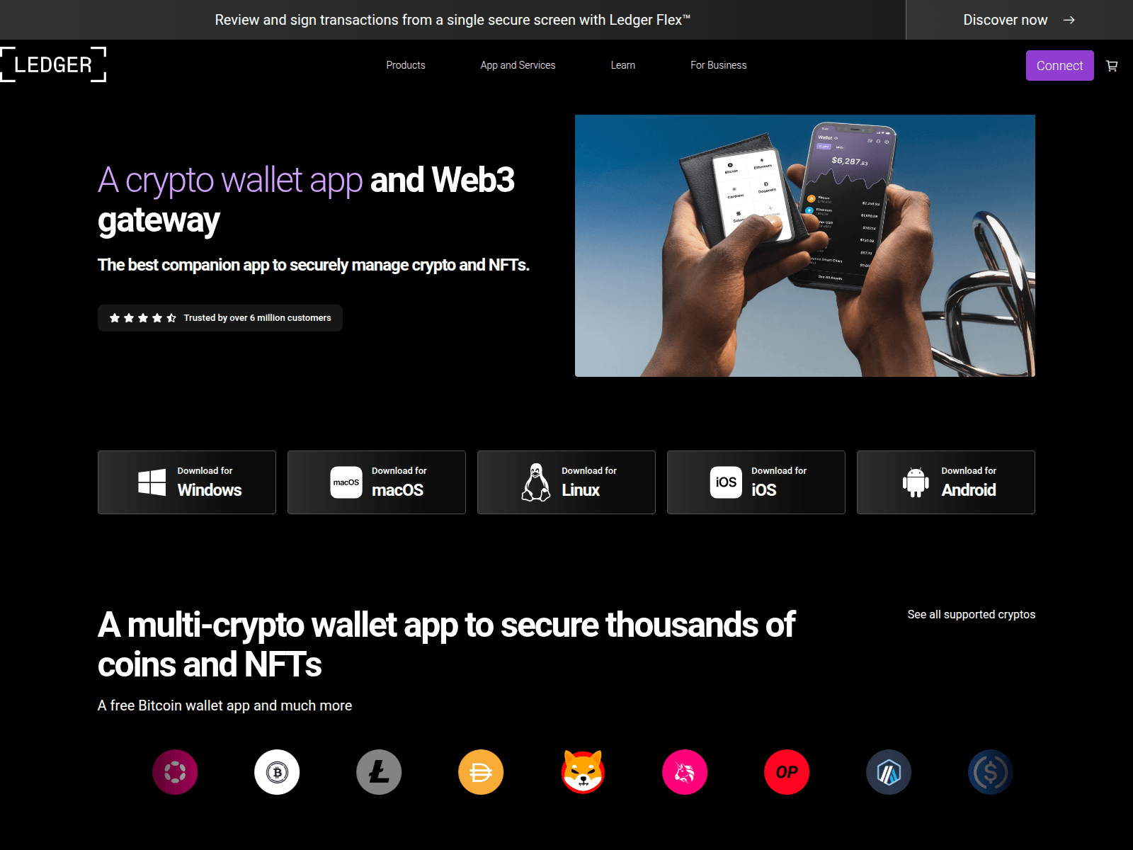 Screenshot of ledger-liveportal.web.app