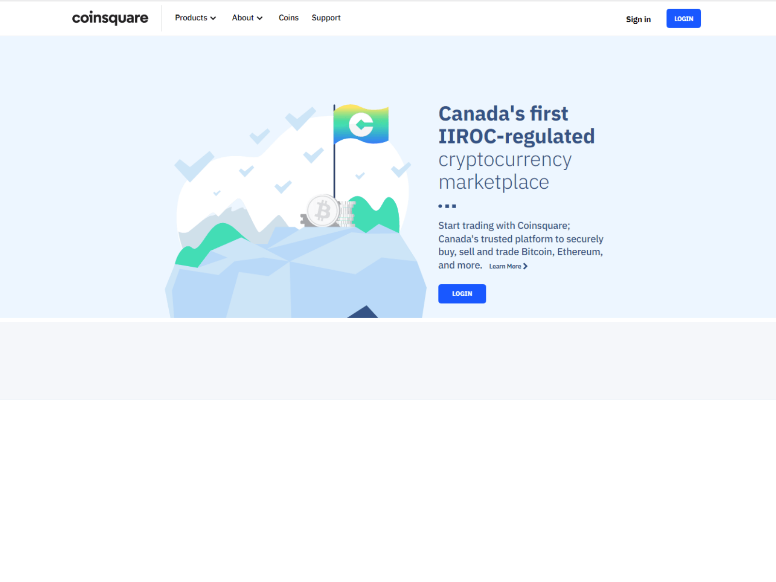 Screenshot of coinsquuaarelogin.webflow.io