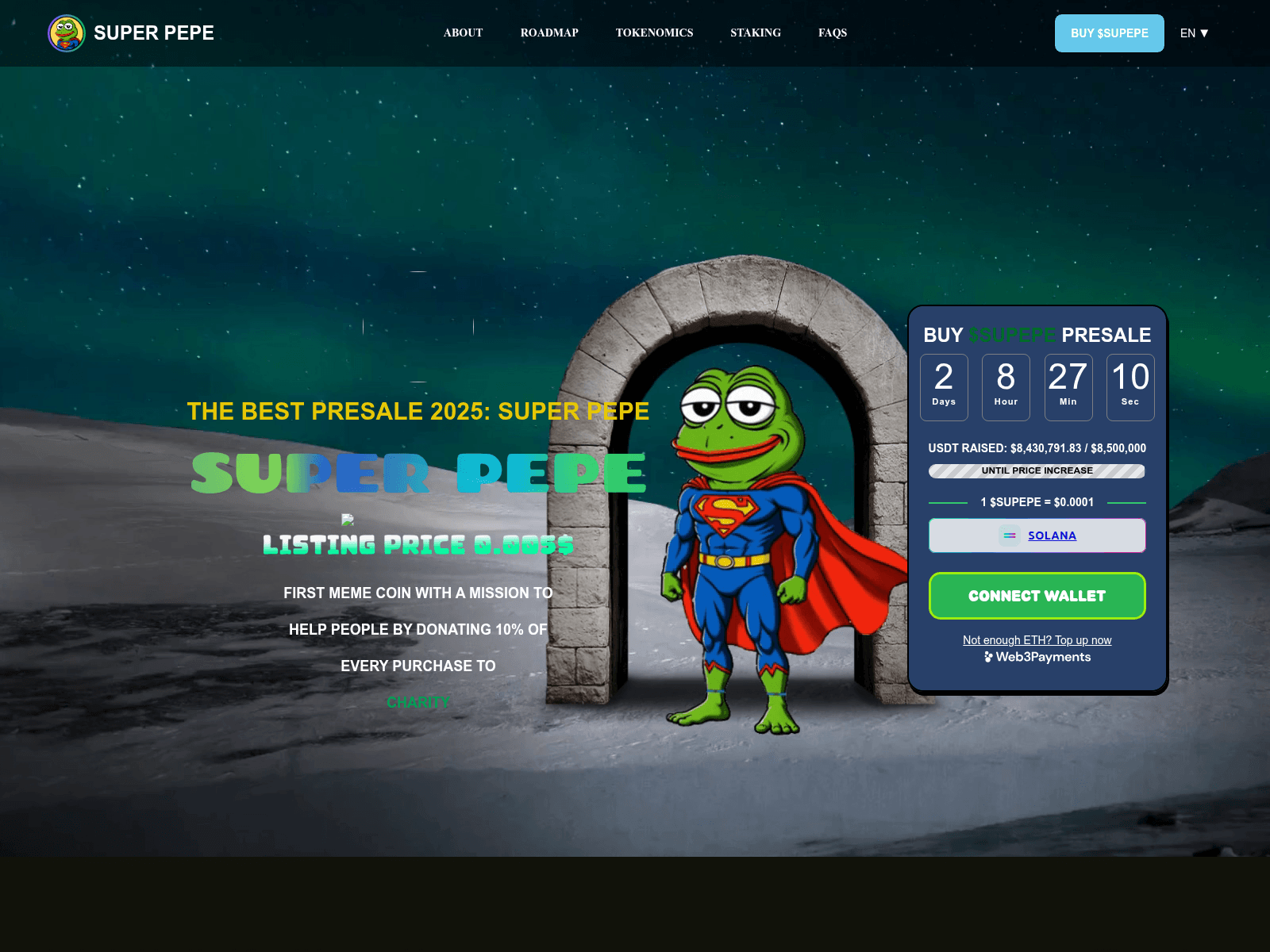 Screenshot of supepe.com