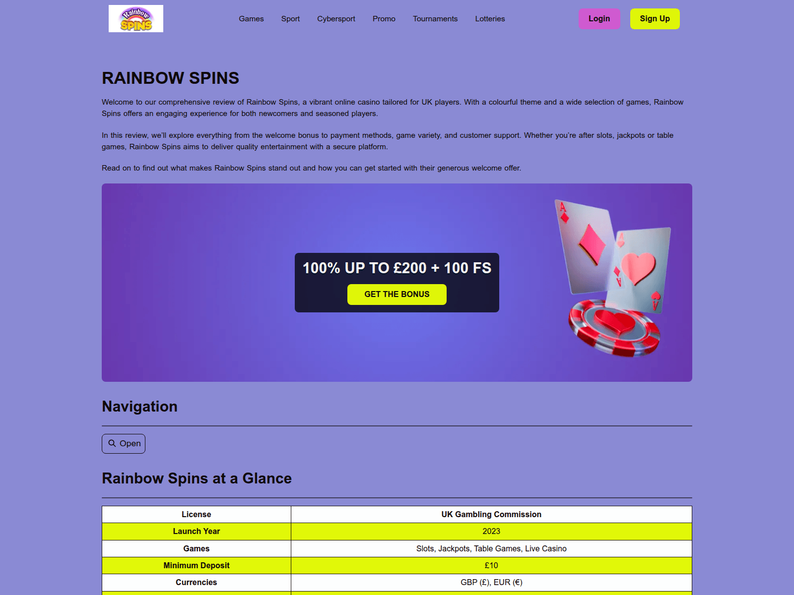 Screenshot of rainbowspinslogin-co-uk.pages.dev