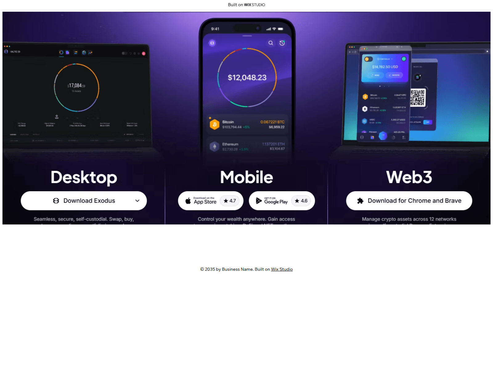 Screenshot of xodus-extension.wixstudio.com