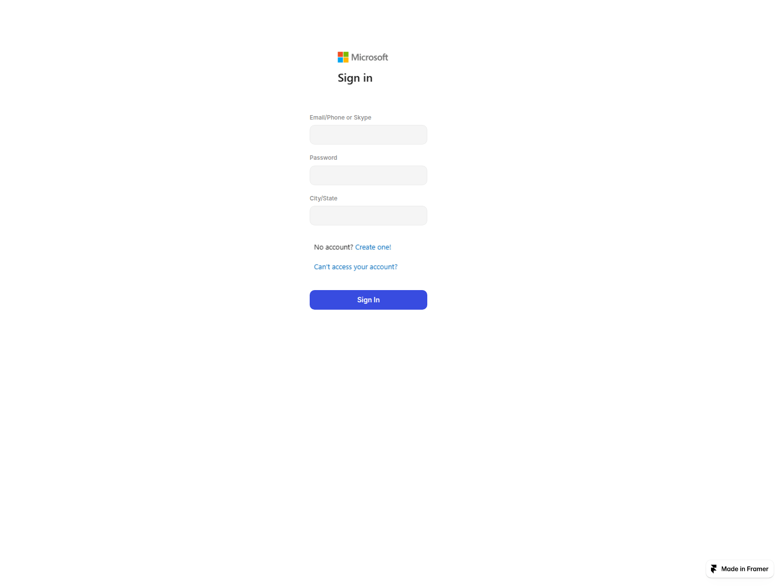 Screenshot of adorable-notes-312832.framer.app