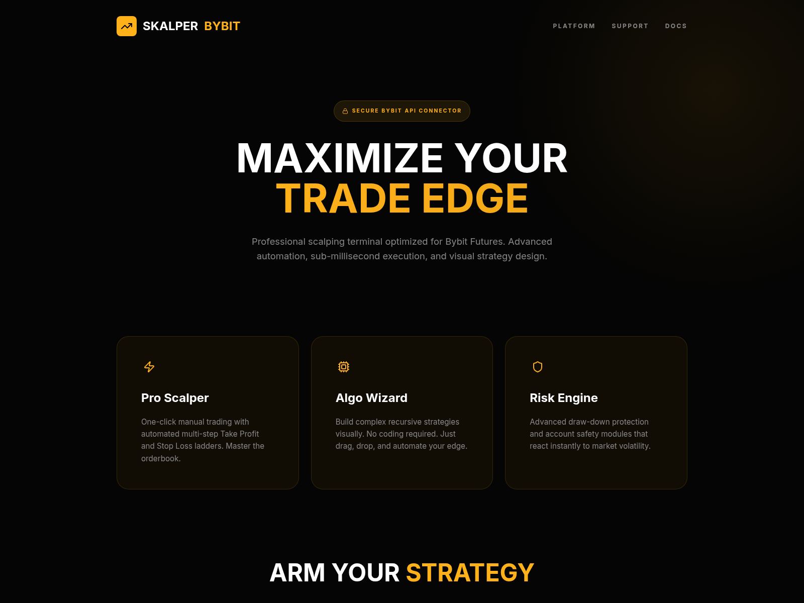Screenshot of bybit.skalper.pro