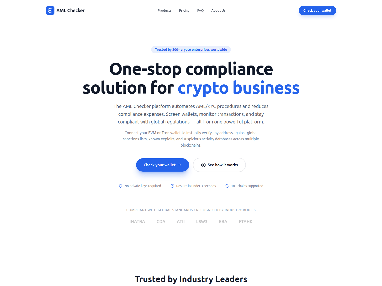 Screenshot of usdt-check.info