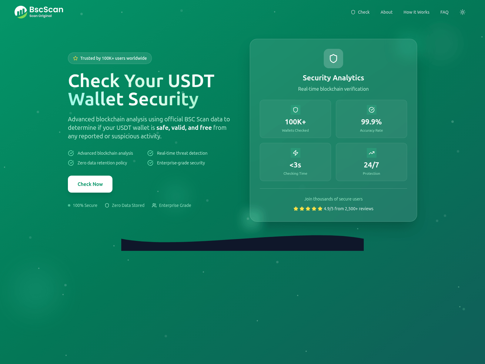 Screenshot of usdteth.co