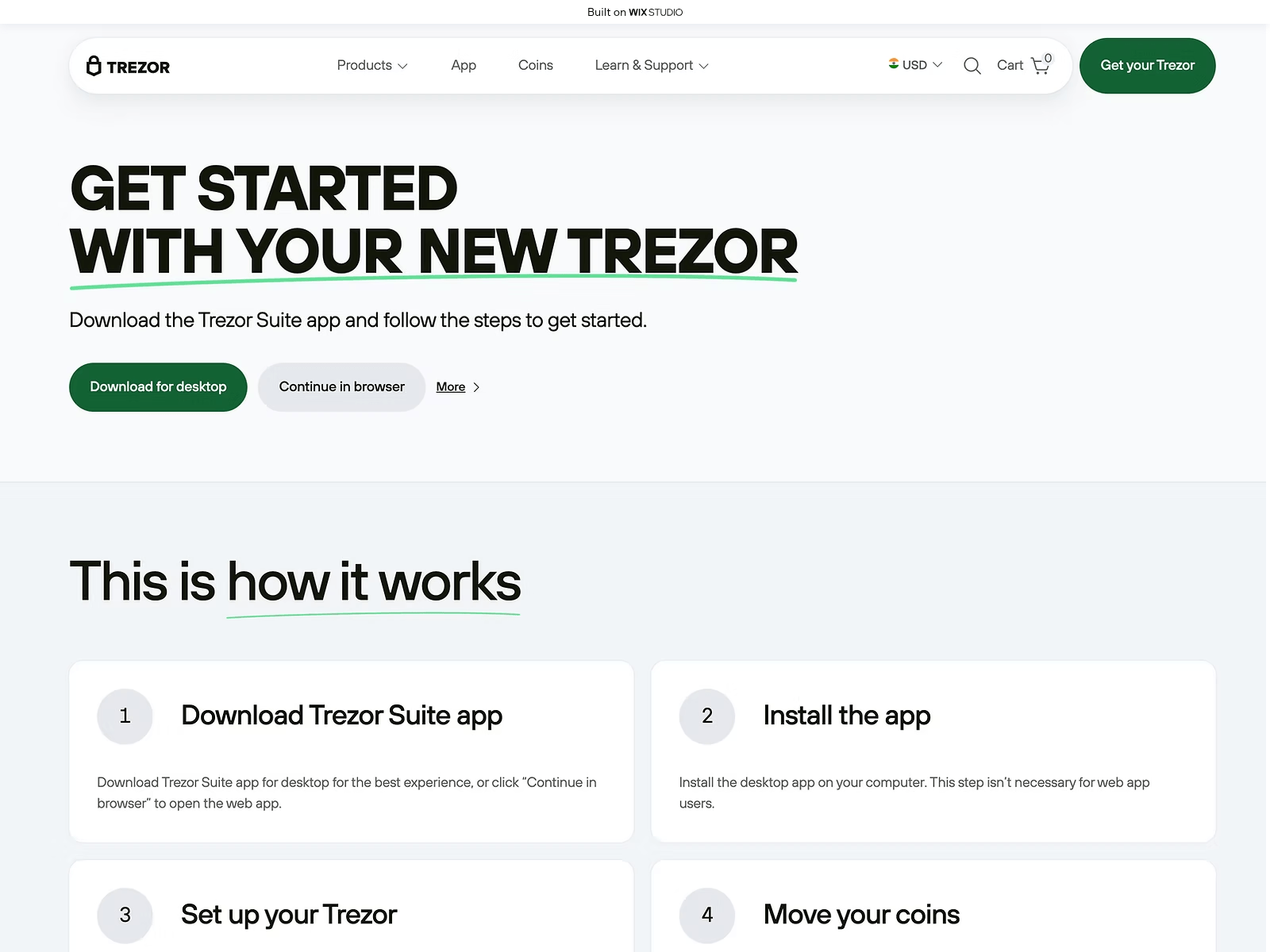 Screenshot of iotrezo-starts.wixstudio.com