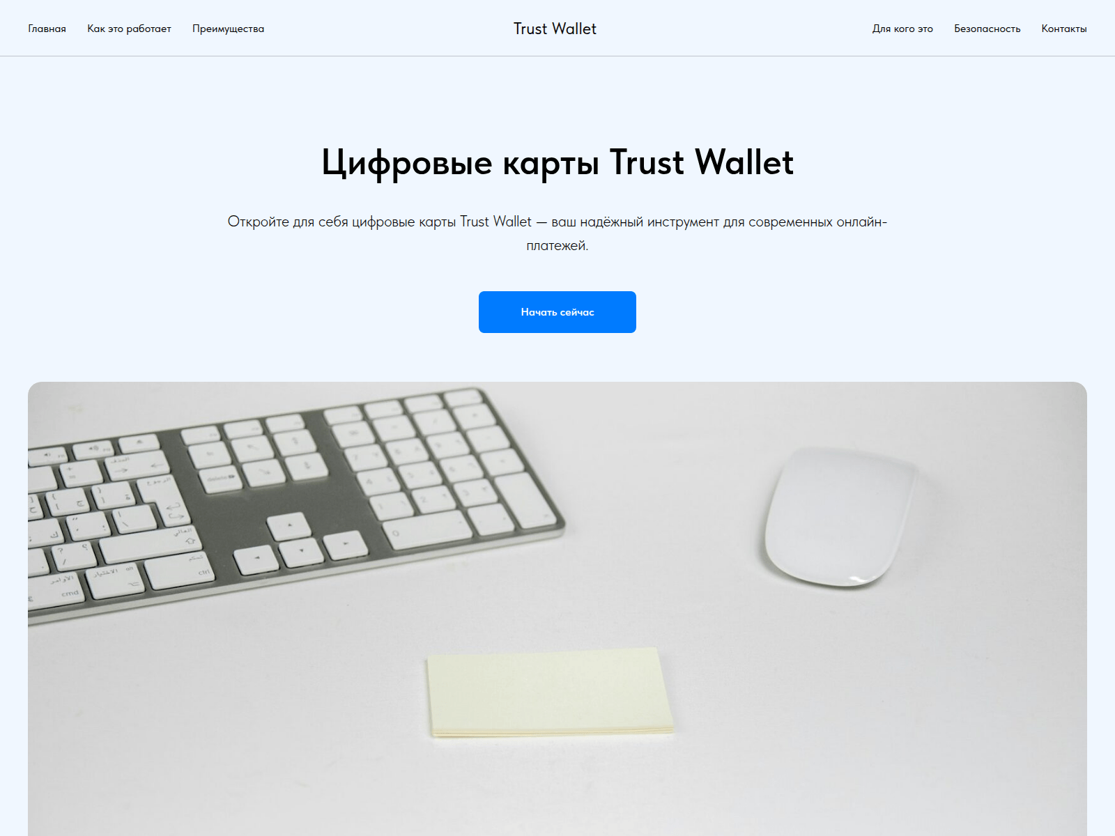 Screenshot of paycard-trustwallet.com