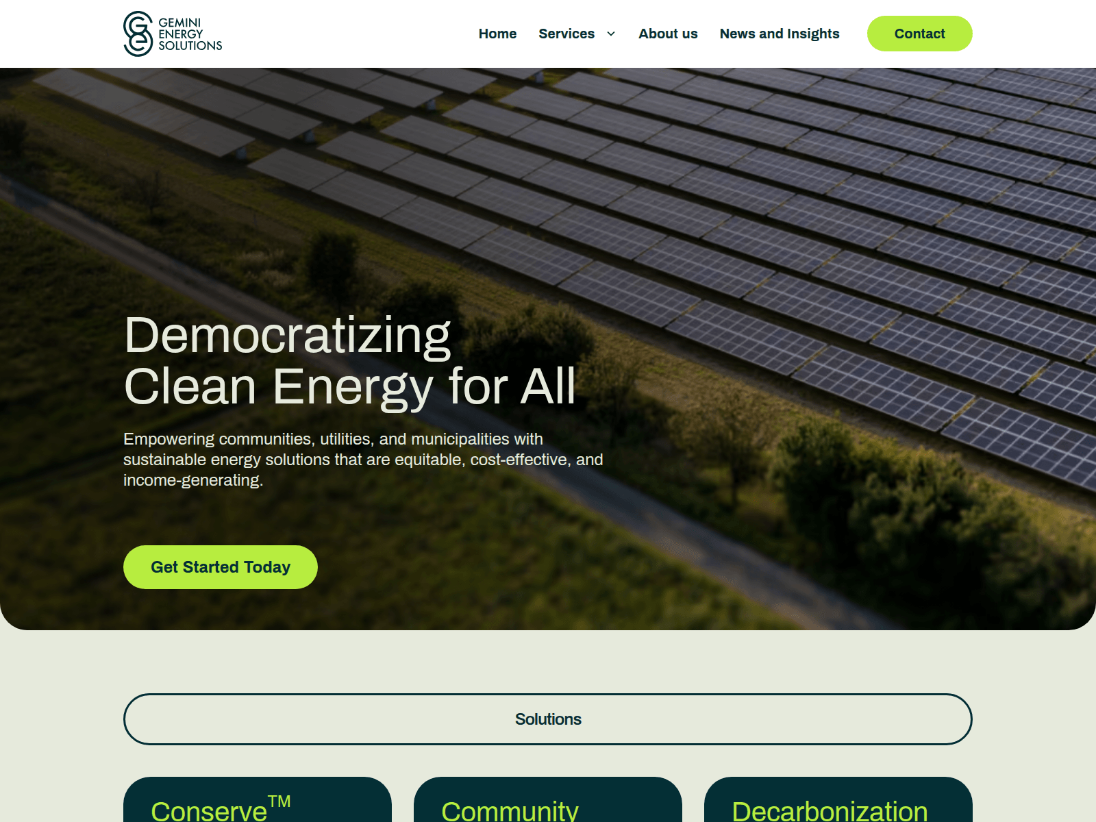 Screenshot of gemini-website-new.webflow.io